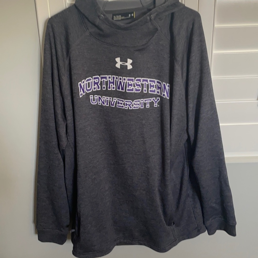 Northwestern Univ hoodie size XL under armour